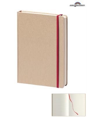 Pb589 Notes Rosso Carta Kraft 14X21