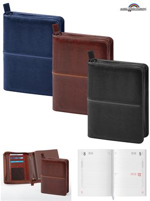 Agenda Borsello Con Cerniera Sda 17X24 con astuccio PB063
