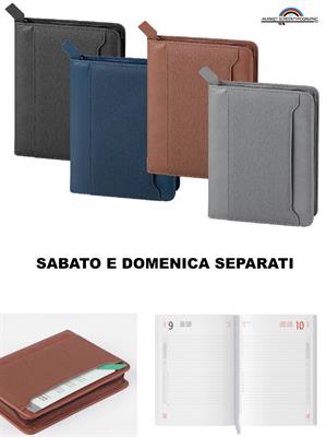 Agenda Giornaliera Con Cerniera tasca Frontale PB069sds