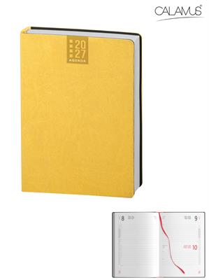 CL330 Agenda CALAMUS giornaliera 15x21 Gialla Termovirante