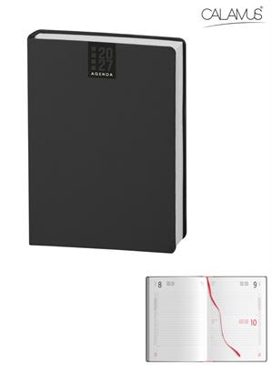 CL330 Agenda CALAMUS Giornaliera 15x21 Nera Termovirante