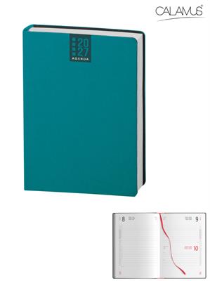 CL330 Agenda CALAMUS Giornaliera 15x21 Smeraldo Termovirante