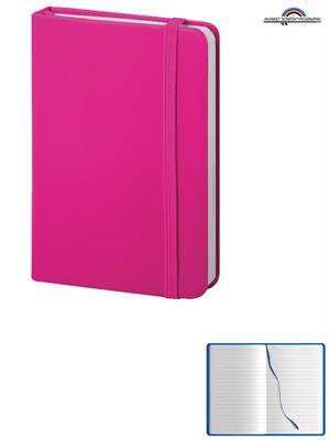 PB621 Notes Tascabile Fuxia 160 Pagine a righe 9x14