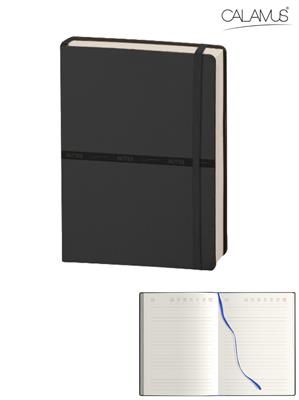 CL630 Notes Nero Perpetuo A Righe Calamus 15x21