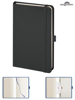 Pb600 Notes Pen Agenda Block Notes 13X21 Nero