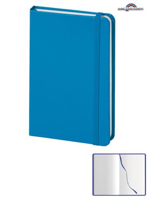 PB614 Notes 160 Pagine Neutre con Elastico 9x14 Azzurro