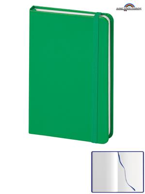 PB614 Notes 160 Pagine Neutre con Elastico 9x14 Verde