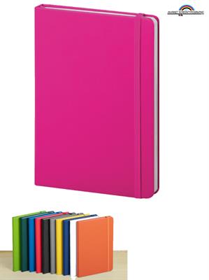 Pb620 Notes In Ecopelle Fuxia 14X21Cm con elastico