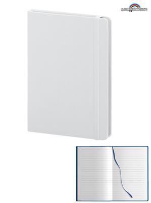 PB622 Notes 200 pagine a righe con elastico Bianco