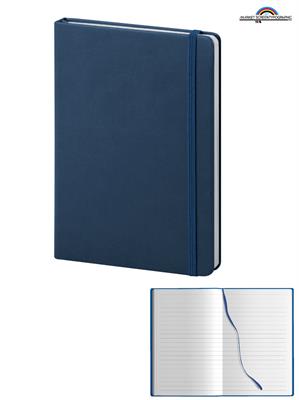 PB622 Notes 200 pagine a righe con elastico Blu Scuro