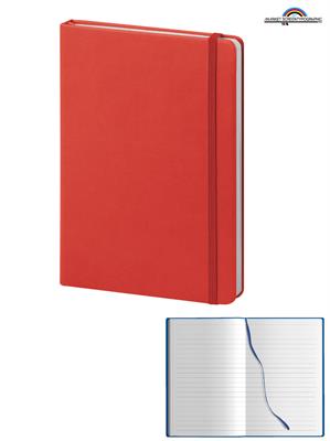 PB622 Notes 200 pagine a righe con elastico Rosso
