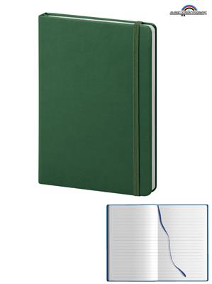 PB622 Notes 200 pagine a righe con elastico Verde