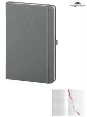 PB605 Notes 200 Pagine a Righe e Portapenna 13x21 Grigio
