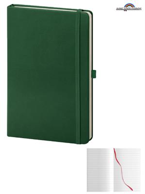 PB605 Notes 200 Pagine a Righe e Portapenna 13x21 Verde