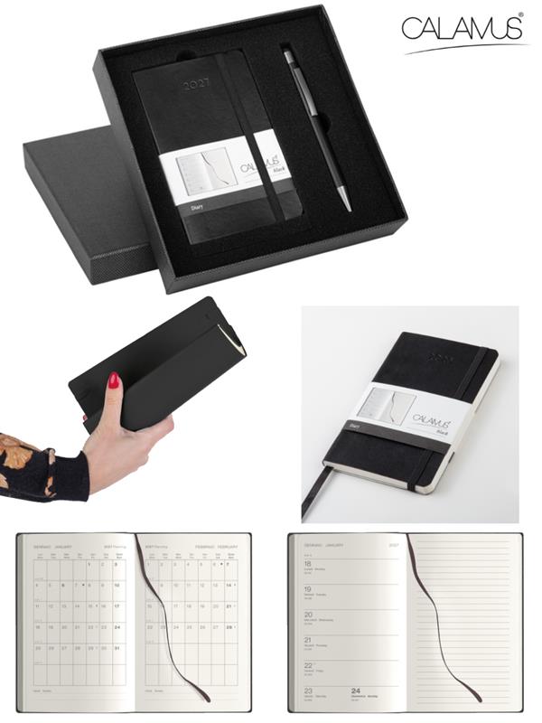 Parure CALAMUS Agenda Termovirante Nera 150 pag. 9x14 PB705