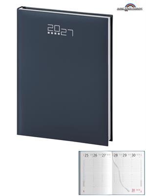 PB538 Agenda Settimanale 132 pag. 15x21 Blu