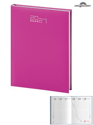 PB538 Agenda Settimanale 132 pag. 15x21 Fuxia