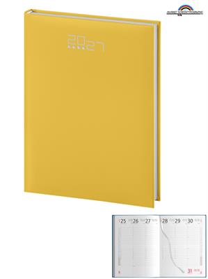 PB538 Agenda Settimanale 132 pag. 15x21 Giallo
