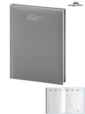 PB538 Agenda Settimanale 132 pag. 15x21 Grigio