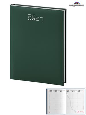 PB538 Agenda Settimanale 132 pag. 15x21 Verde