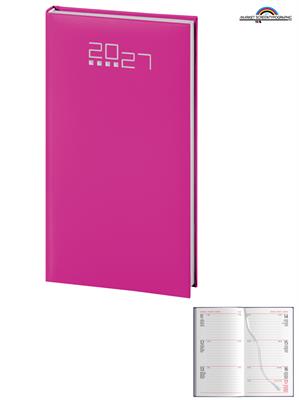 Pb550 Agenda Settimanale Nero 132 Pagine 8X15