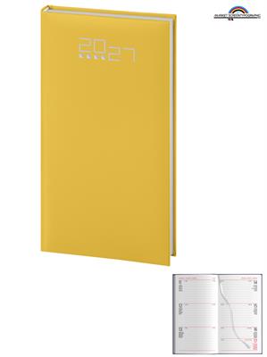 Pb550 Agenda Settimanale Nero 132 Pagine 8X15