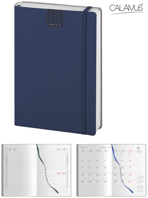 CL632 Agenda CALAMUS Giornaliera Termov. 14x21 Blu Scuro