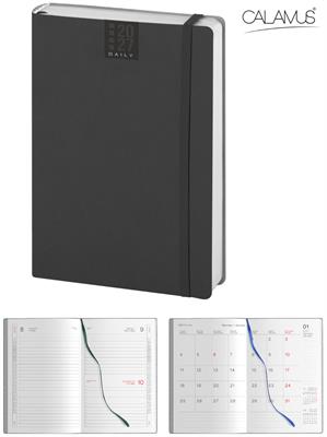 CL632 Agenda CALAMUS Giornaliera Termov. 14x21 Nero