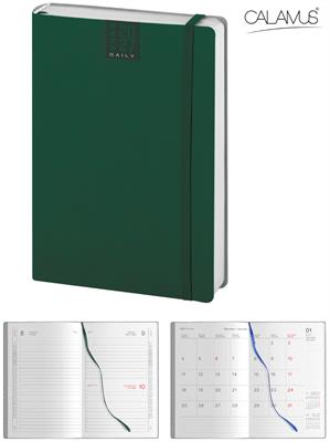 CL632 Agenda CALAMUS Giornaliera Termov. 14x21 Verde