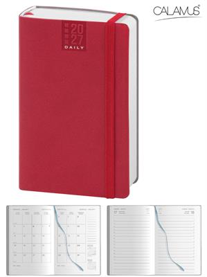 CL364 Agenda CALAMUS Giornaliera Termovirante 9x14 Rosso