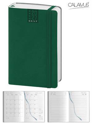 CL364 Agenda CALAMUS Giornaliera Termovirante 9x14 Verde