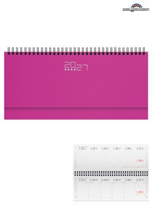 Pb489 Planning Settimanale 30X14 Fuxia