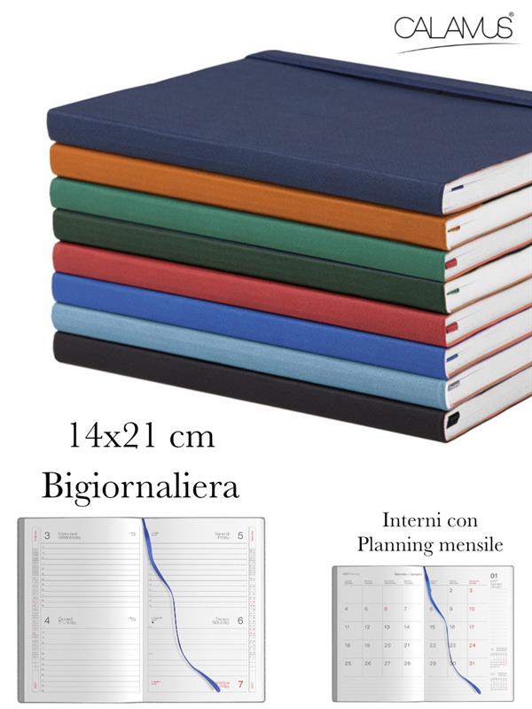 Agenda CALAMUS Bigiornaliera Termovirante 14x21 CL356