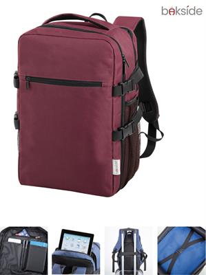 BK526 Zaino Bakside Cabin Size PC bag 40x25x20cm Bordeaux