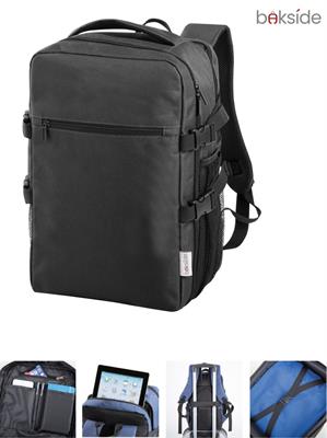 BK526 Zaino Bakside Cabin Size PC bag 40x25x20cm Nero
