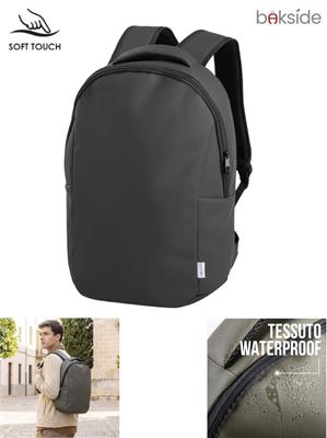 BK531 Zaino Bakside Kadet Waterproof 31x40x13cm Nero