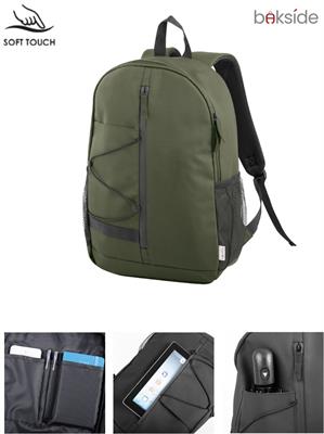 BK534 Zaino Bakside Hiker Waterproof 30x43x18cm Verd Militar