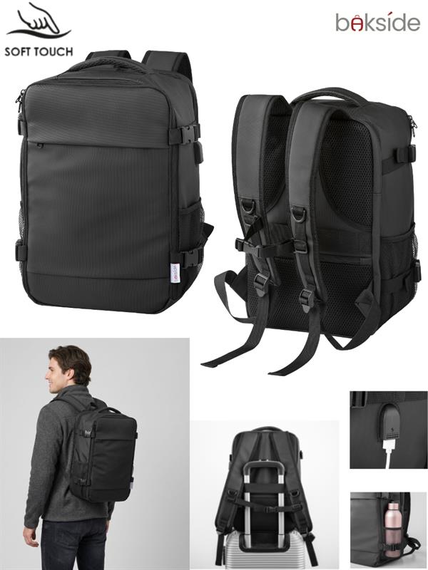 Zaino Bakside Cabin Size Waterproof PC bag 40x25x20cm BK537