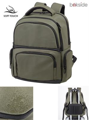 BK540 Zaino Bakside Horizon Waterproof 33x44x20cm Verd Milit