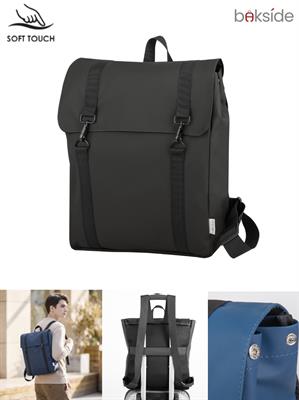 BK532 Zaino Nomad Bakside Nero Con Moschettoni frontali
