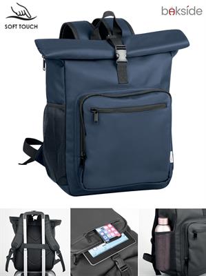 BK541 Zaino Drip Blu Waterproof BAKSIDE + Porta Pc