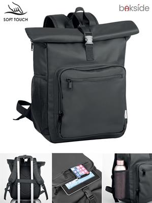 BK541 Zaino Drip Nero Waterproof BAKSIDE + Porta Pc