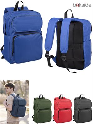 Zaino Flux rPet 1 vano 2 tasche esterne PC bag BAKSIDE BK525