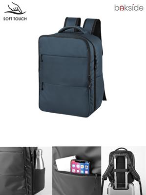 BK504 Zaino Voyage BAKSIDE Waterproof 30x40x13cm Blu