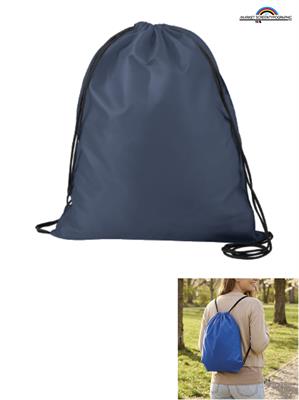 PG481 Zaino Entry In Nylon Doppia Corda Blu