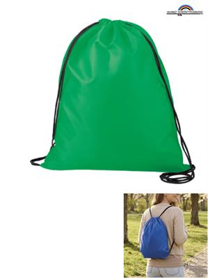 PG481 Zaino Entry In Nylon Doppia Corda Verde