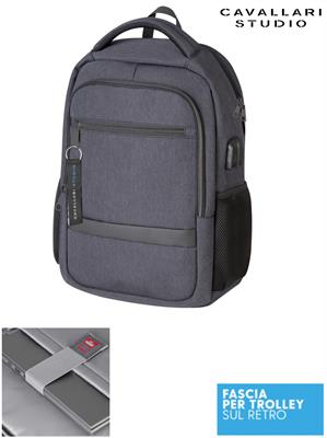 CA037 Zaino Trip CAVALLARI PC bag 31x46x12