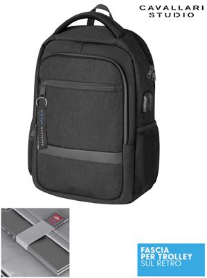 CA037 Zaino Trip CAVALLARI PC bag 31x46x12