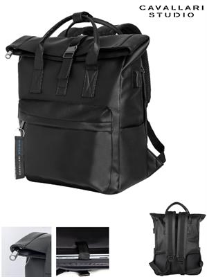 CA043 Zaino Today CAVALLARI in ecopelle 30x50x15 Nero