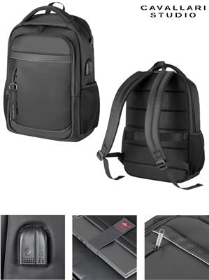 Zaino Posh CAVALLARI 2 tasche anteriori 32X46X15 CA046